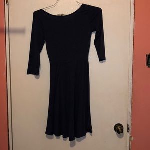 3/4 length sleeve dress